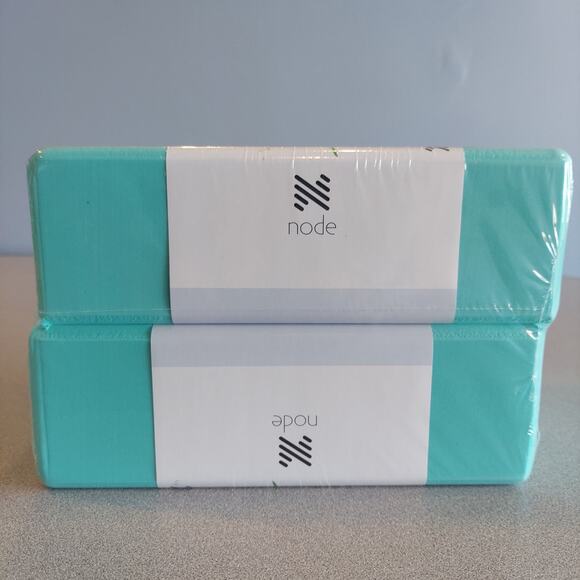 Yoga Block Set (2) - NODE 9 inch x 6 inch x 3 inch Premium Eva Foam - Picture 3 of 5